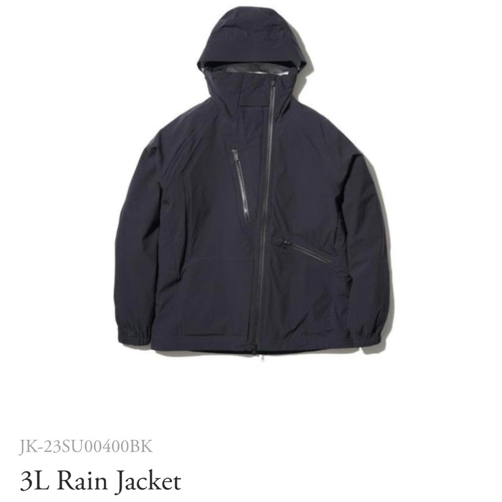 Snow peak Japanese brand 3L waterproof rain jacket
